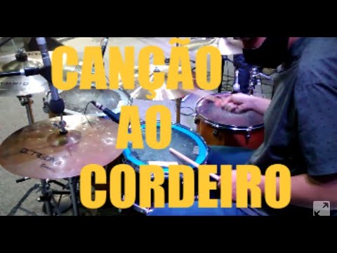 Israel Salazar, Gabriel Guedes - Canção ao Cordeiro (Drum cam)