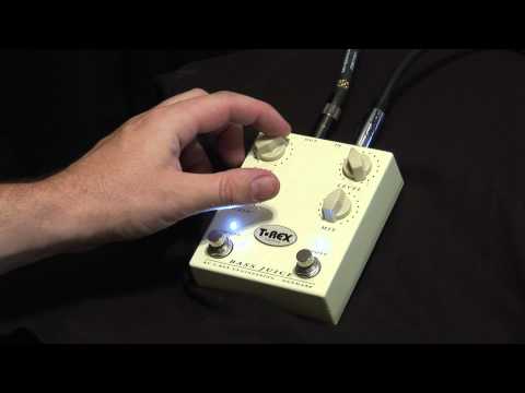 T-Rex Bass Juice Distortion Pedal demo by Bass Club Chicago