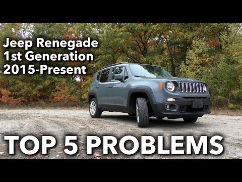Top 5 Problems Jeep Renegade 1st Generation 2015-Present