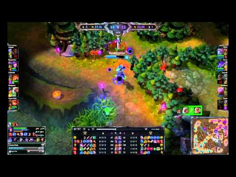 TSM Bjergsen - Insane Syndra double kill! - Ranked SoloQ - Season 2014 - League of Legends