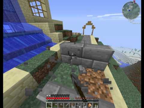 Opa spielt Minecraft 097 - Brücklein über das Flüsschen