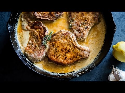 Milk Braised Pork Chops