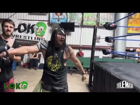ARES ALEXANDER VS KING COBRA (c) | LOKO WRESTLING 08/24/24