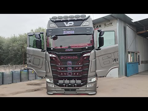 Scania 660S V8 Power 2025 - VP Group "Il Drago"