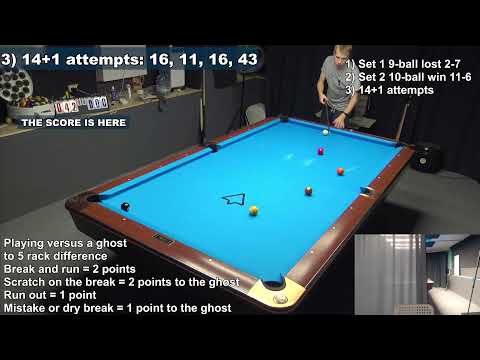 Preparation for The Russian Pool Billiard Championship 2021