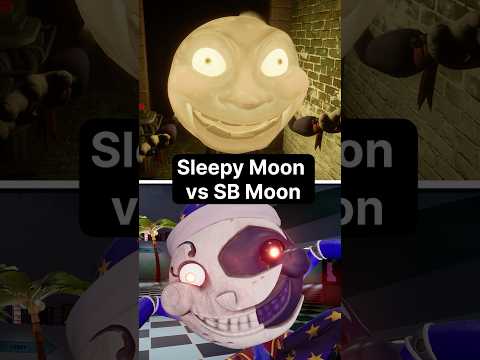 Sleepy Moon vs Security Breach Moon | FNAF: SOTM