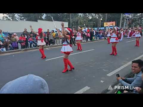 Desfile Navideño en Quetzaltenango, domingo 23 de noviembre 2025. Xela, Guatemala América Central.