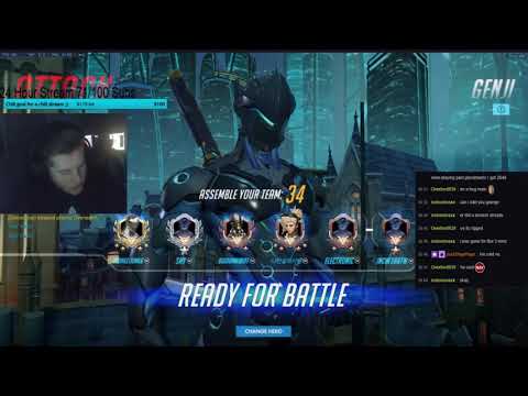 King of Flame | Genji God | Georgelion66 | Top 500 Kings Row Gameplay