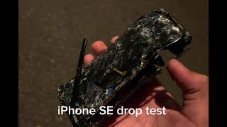 iphone se drop test