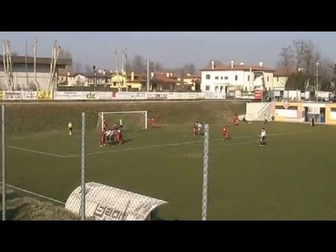 Goal di Stefano Martini nel derby a Mottinello 2013