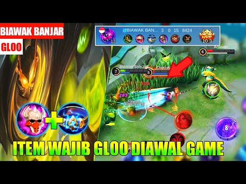 Gloo Nerf! Item Paling wajib Hero Gloo Di Awal Game  - Top Global Gloo Mobile Legends