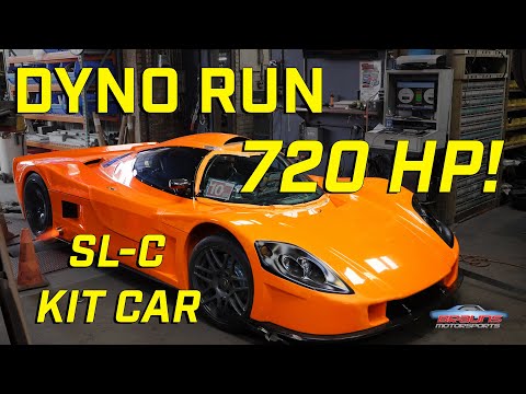 SL-C Kit Car Dyno Run    *720HP* SUPERCHARGED LS3
