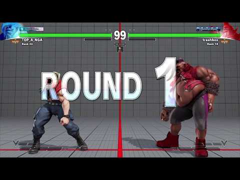 STREET FIGHTER V Tokido (Nash) vs Trashbox (Birdie)