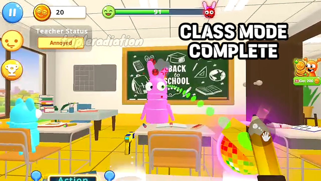 Bad student school prank gameplay class complete