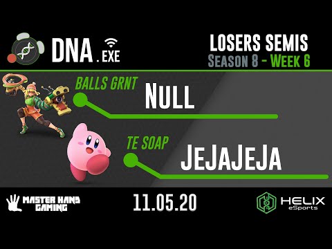 DNA.EXE S8:W6 - BALLS | GRNT | Null (Min Min) Vs. TE | SOAP | JeJaJeJa (Kirby) - L Semifinals
