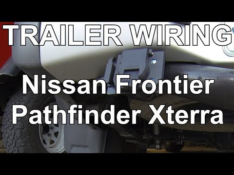 DIY Trailer Wiring: Nissan Frontier Pathfinder Xterra 4 Pin Kit & 7 Pin Adapter for Electric Brakes