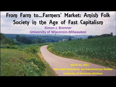Sample video for Simon Bronner, PhD
