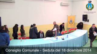 preview picture of video 'Vallesaccarda | CONSIGLIO COMUNALE | Giovedì 18 dicembre 2014'