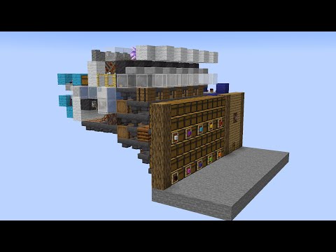 Minecraft Ultra-fast 1-Wide Tileable Multi-Item Sorter + Tutorial 1.19 Java