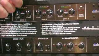 Video thumbnail for ART MX225 and MX622 zone mixers Summer NAMM demo by Sweetwater