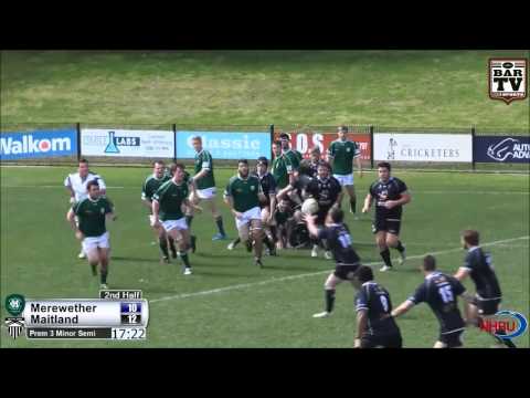 2014 NHRU Minor Semi Final Premier 3 Highlights - Merewether Carlton v Maitland