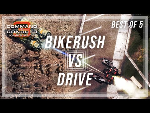 [C&C3: Kane's Wrath] BikeRush vs. Drive - Semi Finals (Best of 5)