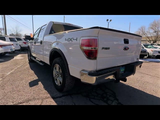 2012 FORD F150 SUPERCREW CAB PICKUP V8, FLEX FUEL, 5.0 LITER XLT PICKUP 4D 5 1/2 FT