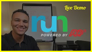RUN Powered by ADP - Quick Look + Live Demo
