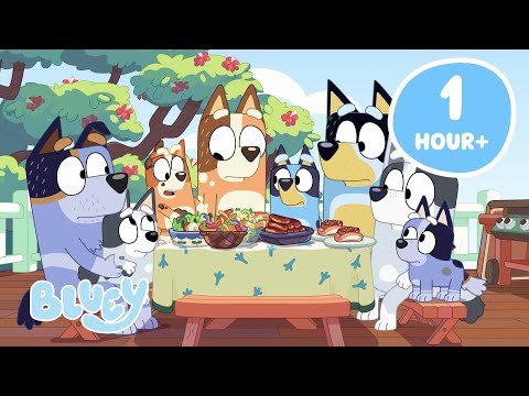 🔴LIVE: Bluey's BBQ Fun ☀️ 💙 | Sunny Days Out with the Family | Fun with Food | Bluey