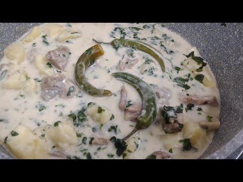 Ghosht Ka Mogo - African Lamb And Mhogo Recipe - Tanzania Dar Es Salam Food Recipes