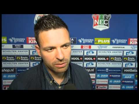 Reactie Dennis Gentenaar na afloop van N.E.C. - Heracles Almelo