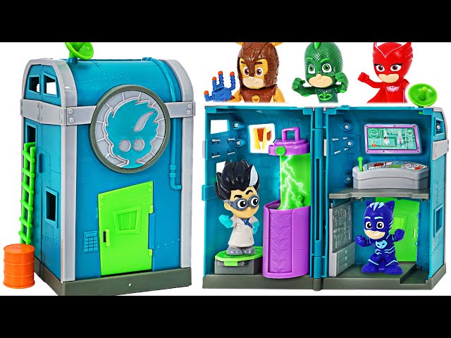Vídeo relacionado con PJ Masks Power Heroes - Base de Operaciones PJ Power - Set de Juego Coche y Figura - Juguetes niños y niñas