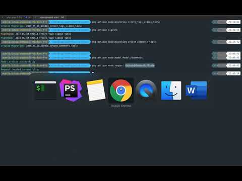 laravel 5 8 Lesson 26 show selected skills