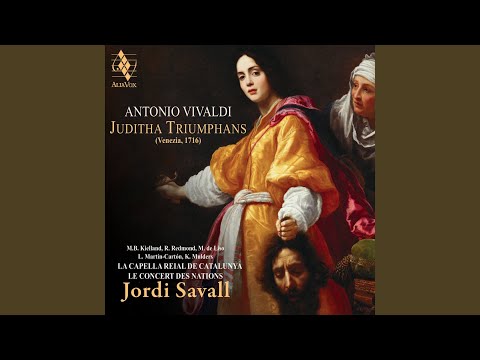 Juditha Triumphans, RV 644, pars prior: Aria (Vagaus) "Quamvis ferro, et ense gravis"