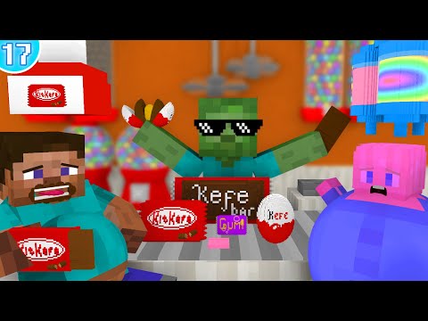 🍫 Work At Chocolate Place - Minecraft Animation