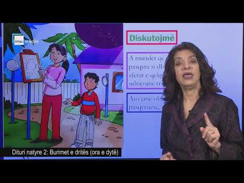 Dituri natyre 2 - Burimet e dritës (ora e dytë)