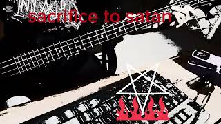 sacrifice to satan / bewitched ( cover play bass)