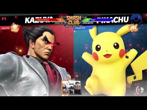 Smash Club #106 - Baki (Kazuya) vs Escurridizo (Pikachu) - Winners Semi Finals