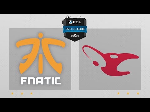 CS:GO - Fnatic vs. mousesports [Cache] Map 1 - ESL Pro League Season 3 - EU Matchday 14