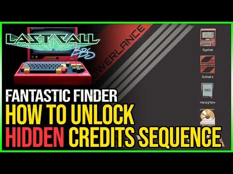 Last Call BBS Fantastic Finder Achievement - Hidden Credits Sequence