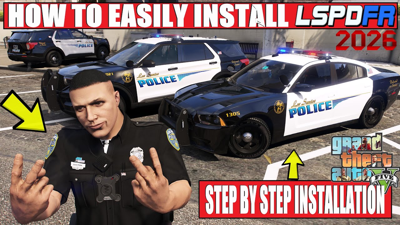 How To Easily Install LSPDFR (Step By Step Tutorial 2026) #lspdfr