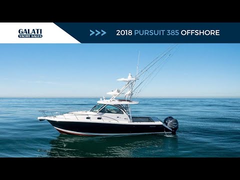 Pursuit 385 Offshore video