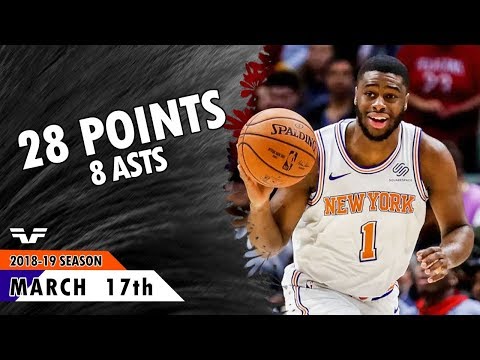 Emmanuel Mudiay - 2019.03.17 - Knicks vs Lakers - 28 Pts, 8 Asts, CLUTCH!
