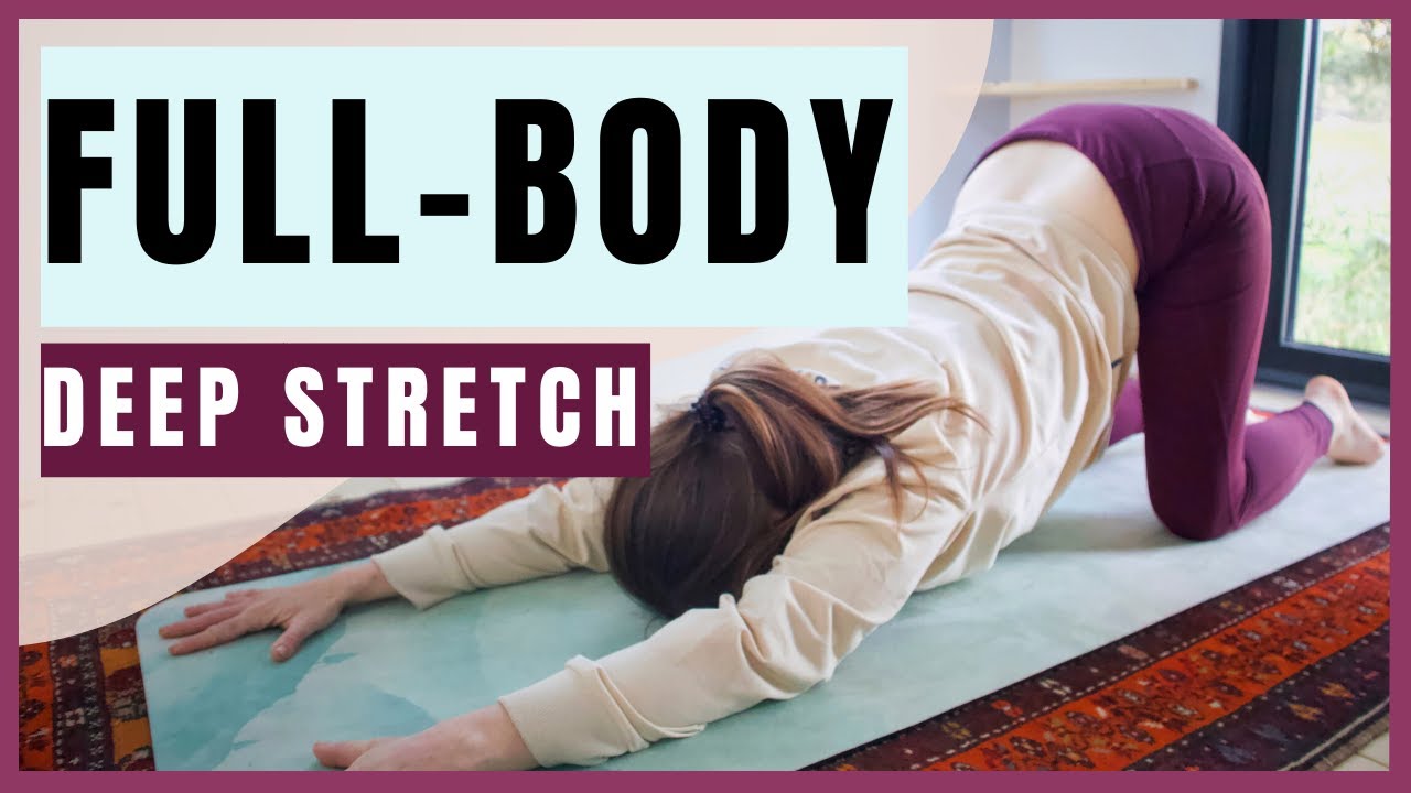 40-min HEAD-TO-TOE deep stretch — Yin Yoga class, 39 minutes