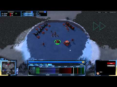 HD Achron - 1v1 (Obs): ZerroShadow(C) vs [RAF]TheFlyingToaster(G) on Chilled Gasket