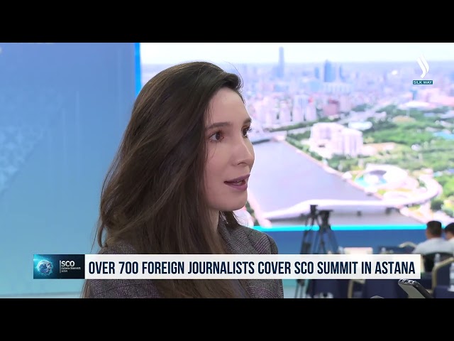 Астанадаи ШҲТ саммитини 700 дан зиёд хорижий ОАВ ёритиб боради