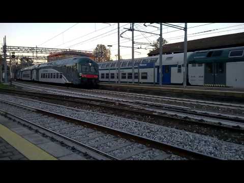 E464 237+6 2 piani Trenord - Monza 07/11/2016