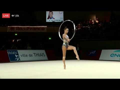 Ekaterina Selezneva RUS Hoop Final - Grand Prix Thiais 2019