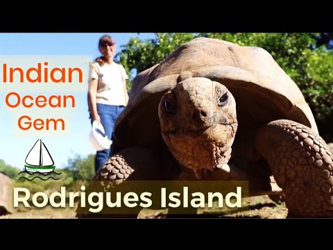 Rodrigues Island on a Sailboat  (Indian Ocean Island Gem). P Childress Sailing Video #19