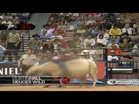 Deuces Wild bucks Dustin Hall - 06 PBR Finals